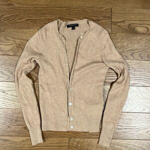 Women’s Banana Republic Brown Sweater Merino Wool Size Medium